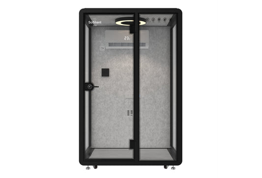 Outdoor Meetingbox OM1 - wetterfeste schallisolierte Kabine - SoSilent