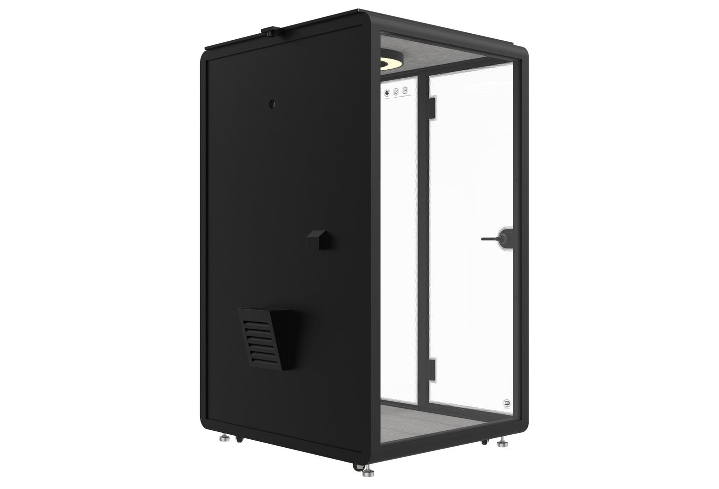 Outdoor Meetingbox OM1 - wetterfeste schallisolierte Kabine - SoSilent