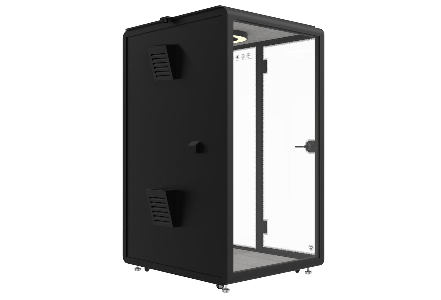 Outdoor Meetingbox OM1 - wetterfeste schallisolierte Kabine - SoSilent