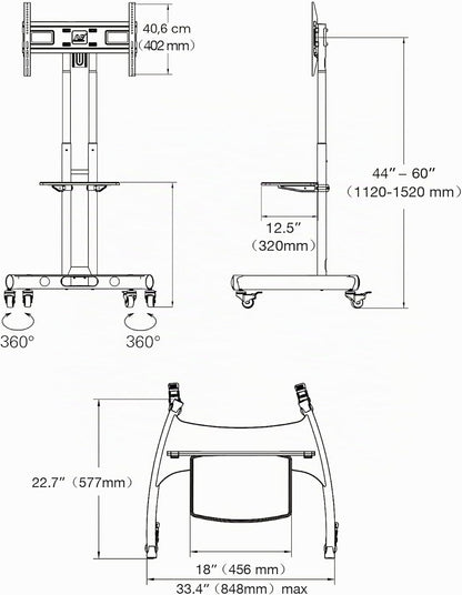Soporte de pantalla / soporte de pantalla