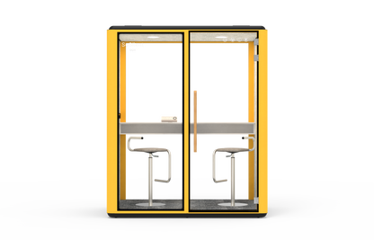 Meeting box "Space M1" for 2 people - soundproof booth - room in room