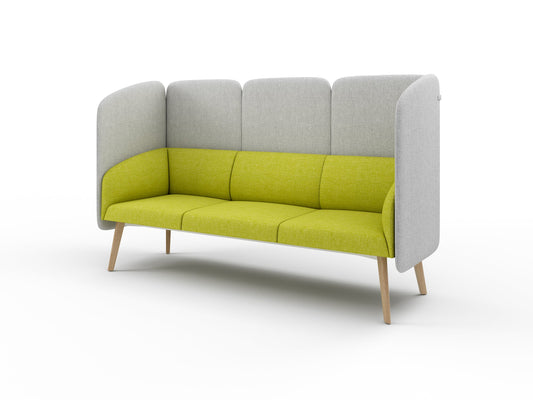 CLOUD Highback Sofa L für 3 Personen - SoSilent Box