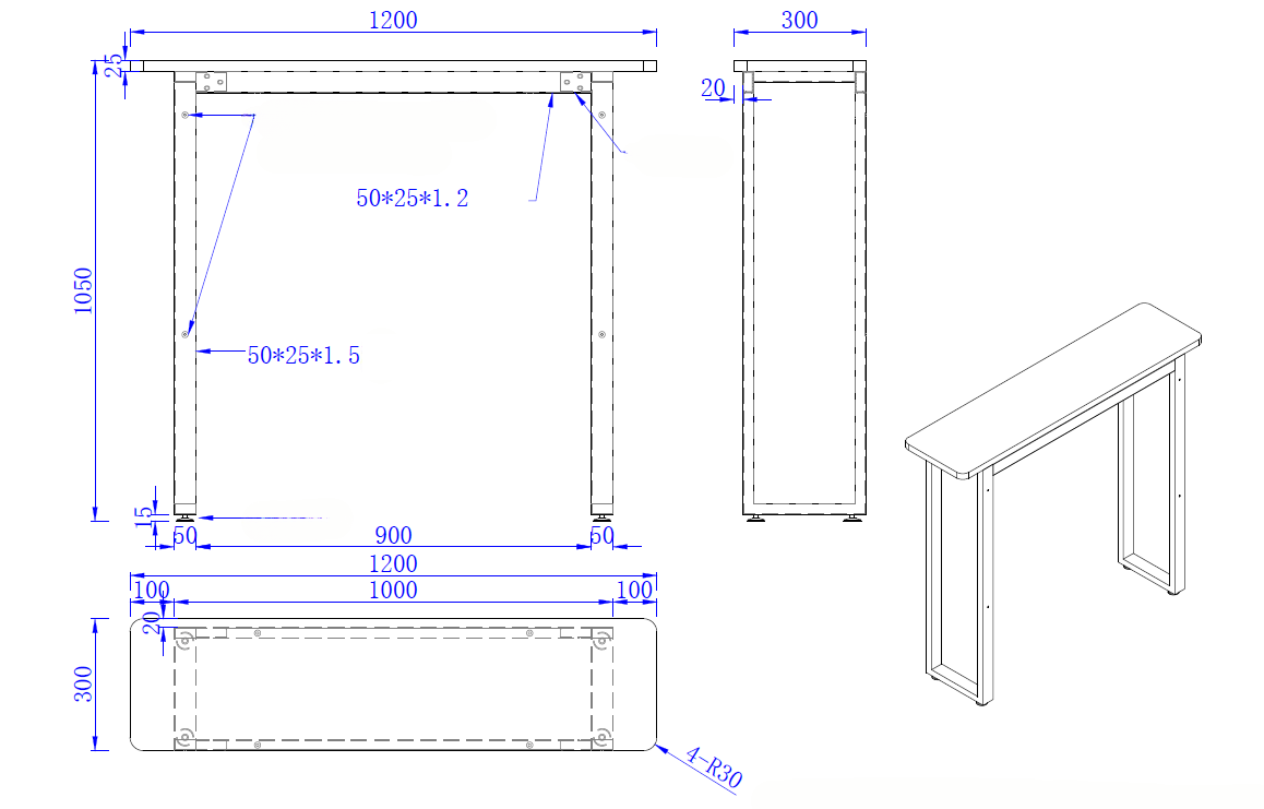 CLOUD Highback Sofa Lounge Cube M mit Tisch für 4 Personen - SoSilent Box
