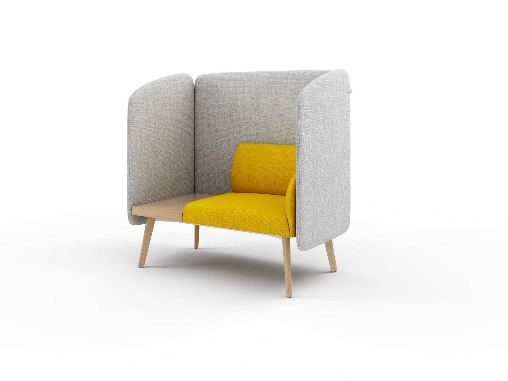 CLOUD Highback Sofa S für 1 Person - SoSilent Box