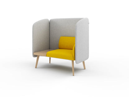 CLOUD Highback Sofa S für 1 Person - SoSilent Box