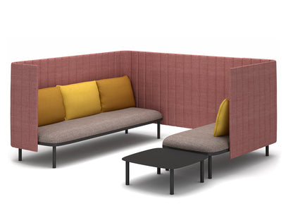 COCO Highback Sofa Lounge M für 5 Personen - SoSilent Box