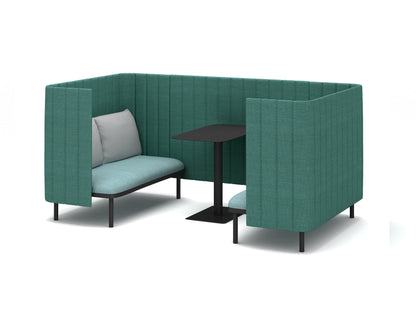 COCO Highback Sofa Lounge S2 für 4 Personen - SoSilent Box