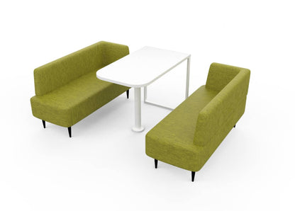 L - Sofa & Tisch für Classic L1 Meetingbox - SoSilent Box