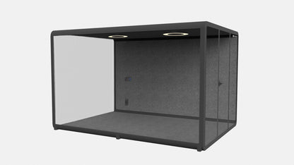 Meetingbox "Classic L4" - schallisolierte Telefonbox - Raum in Raum - SoSilent Box