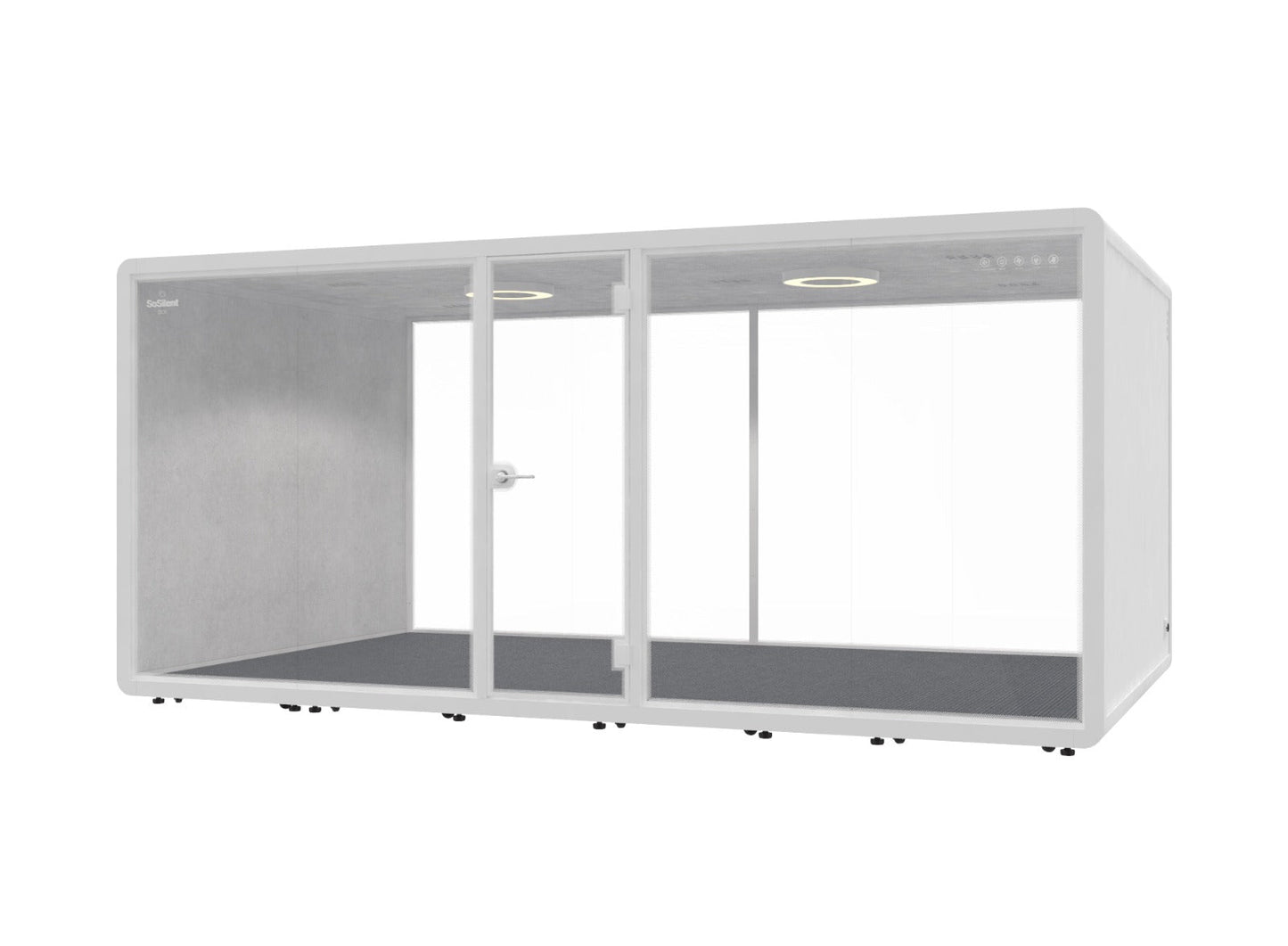 Meetingbox "Classic L5" - schallisolierte Telefonbox - Raum in Raum - SoSilent Box