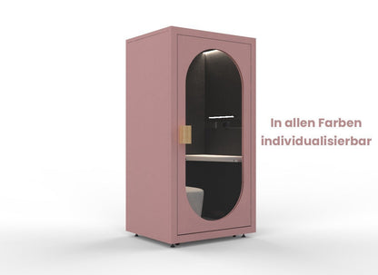 Meetingbox "Home Silence Pod 2" - schallisolierte Telefonbox - Home Office Box - SoSilent Box