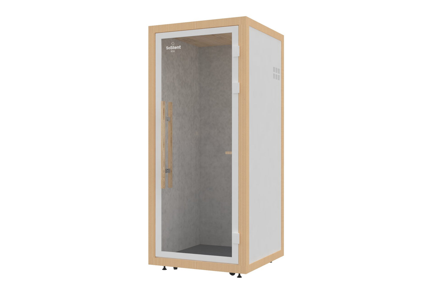 Meetingbox "Pro S" für 1 Person - schallisolierte Telefonbox - Raum in Raum - SoSilent Box