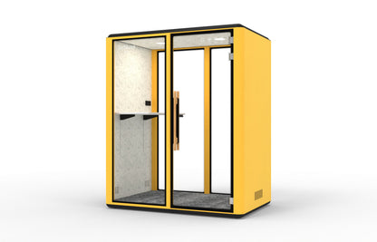 Meetingbox "Space M2" für 2 Personen - Schallschutzkabine - Raum in Raum - SoSilent Box