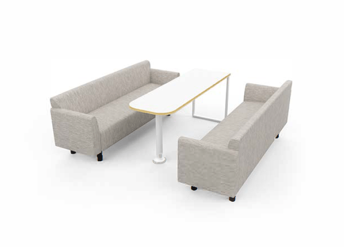 Sofa & Tisch für Classic L1 Meetingbox - SoSilent Box