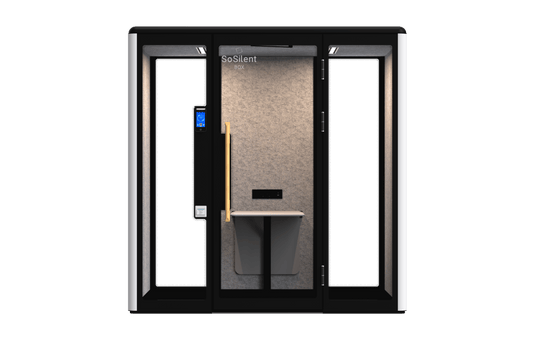 Espace L1³ "sans barrière" – box de réunion pour 4 personnes - SoSilent Box