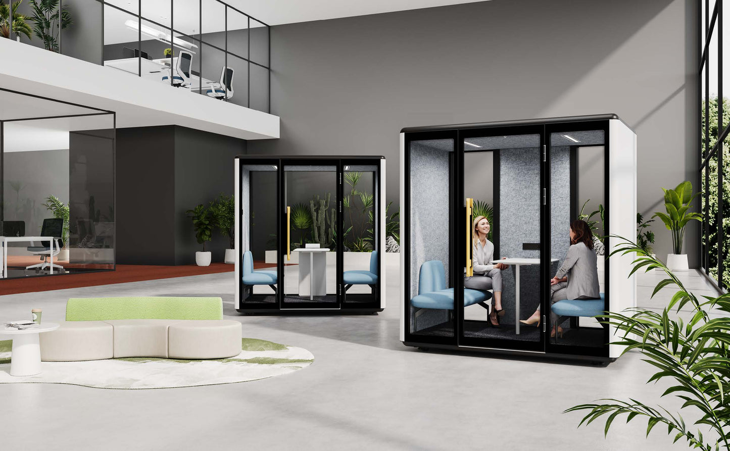 Spazio L1³ – box riunioni per 4 persone - SoSilent Box