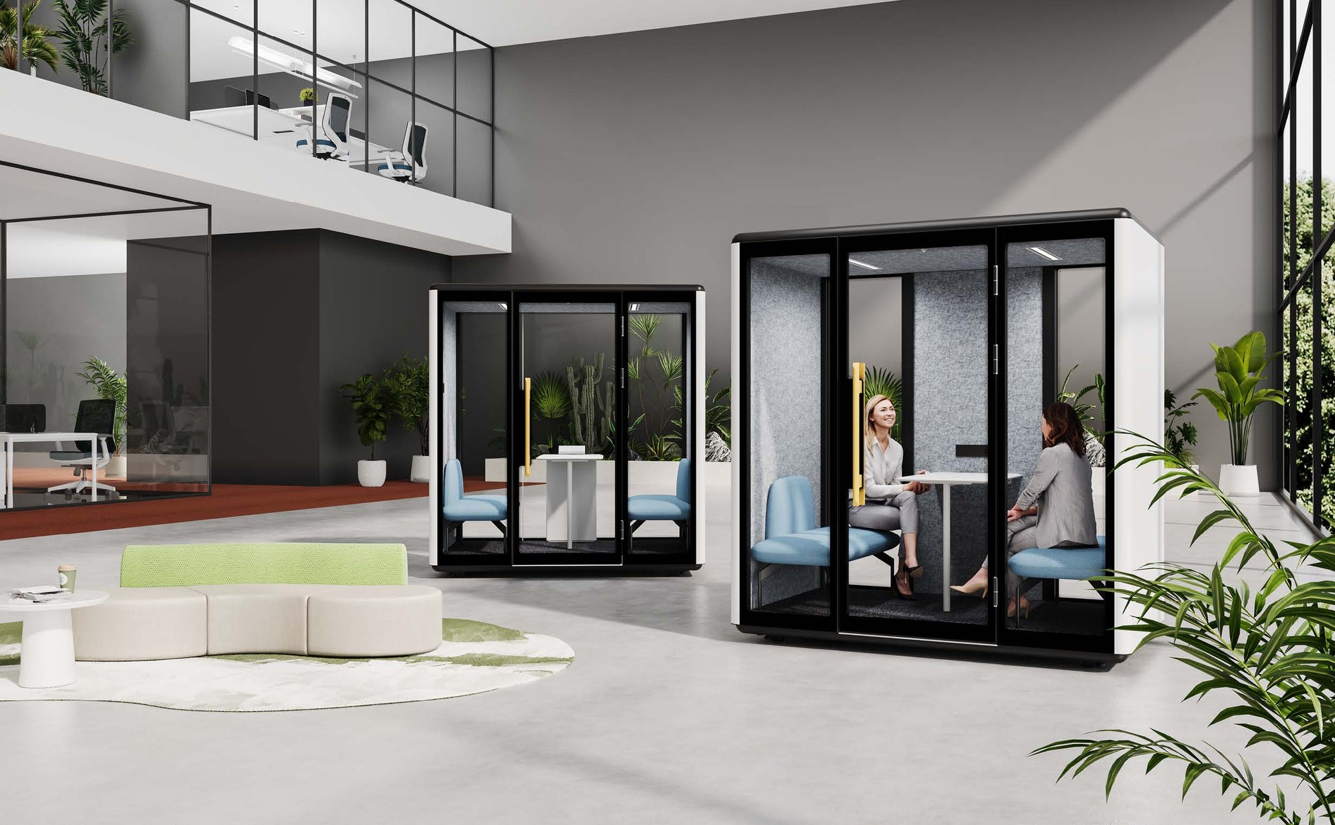 Spazio L1³ – box riunioni per 4 persone - SoSilent Box