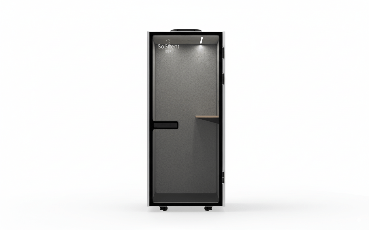 Telefonbox "Urban S" für 1 Person - schallisolierte Phonebox - Raum in Raum - SoSilent Box