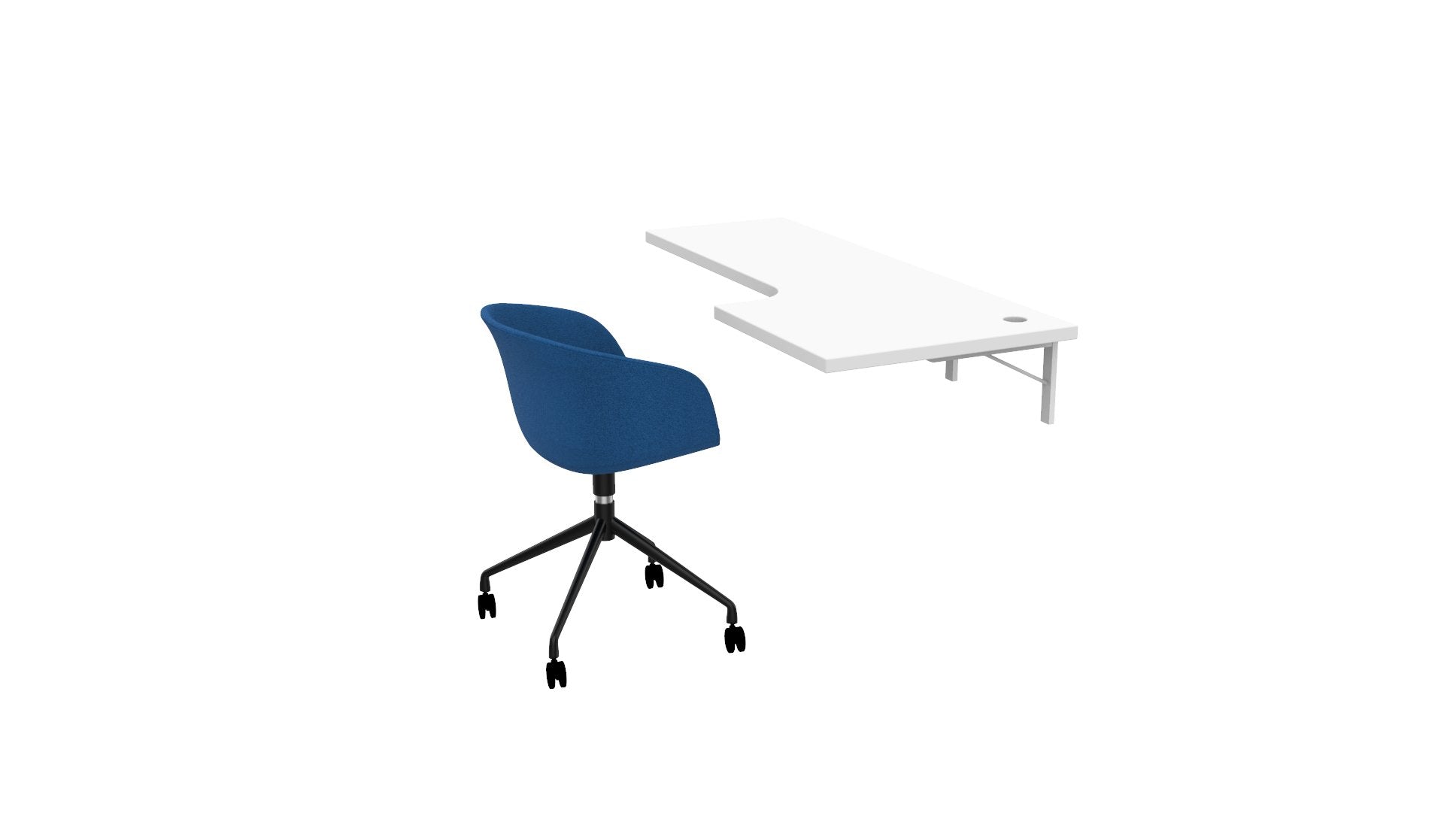 Tisch & Lounge Chair für Classic - Line L1 - SoSilent Box