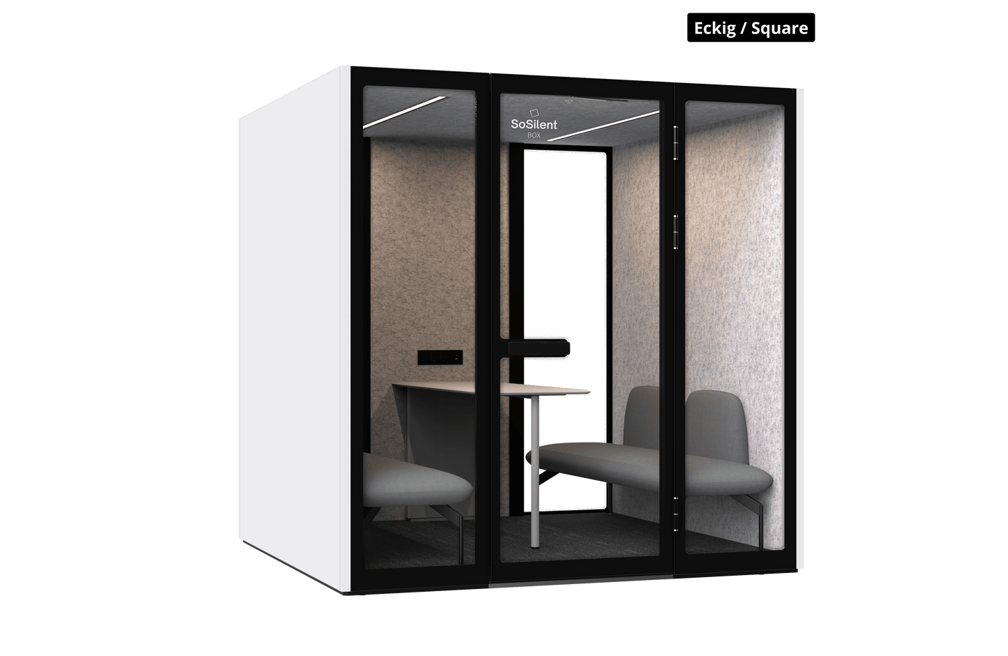 Urban L1³ "barrierefrei" – Meetingbox für 2 - 3 Personen - SoSilent Box
