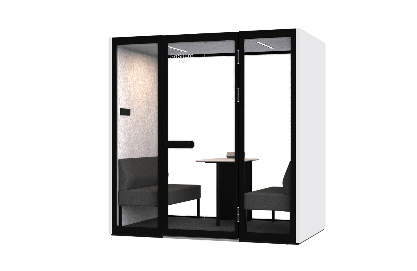 Urban L1³ – Meetingbox für 4 Personen - SoSilent Box