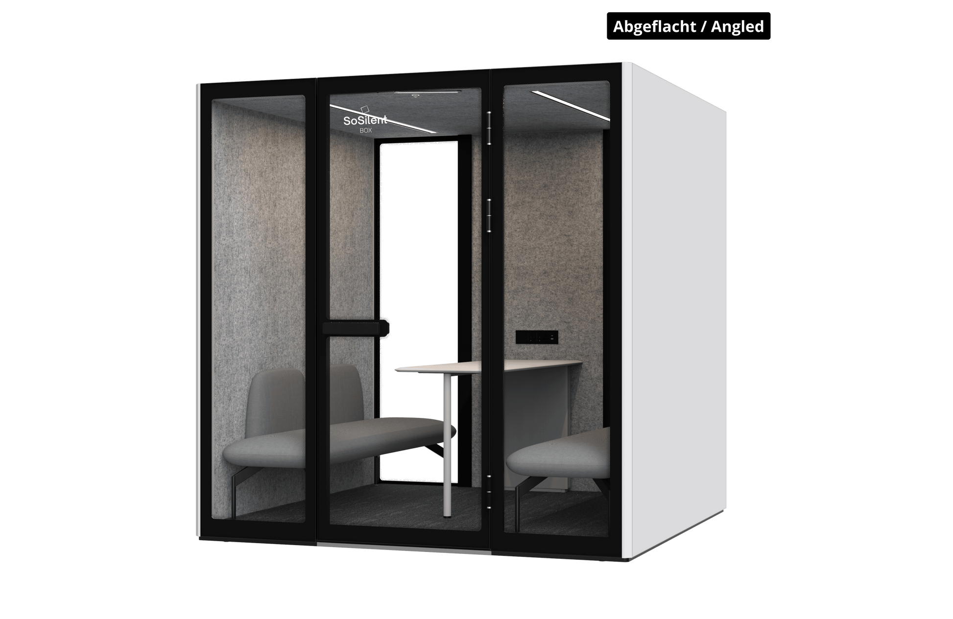 Urban L1³ – Meetingbox für 4 Personen - SoSilent Box