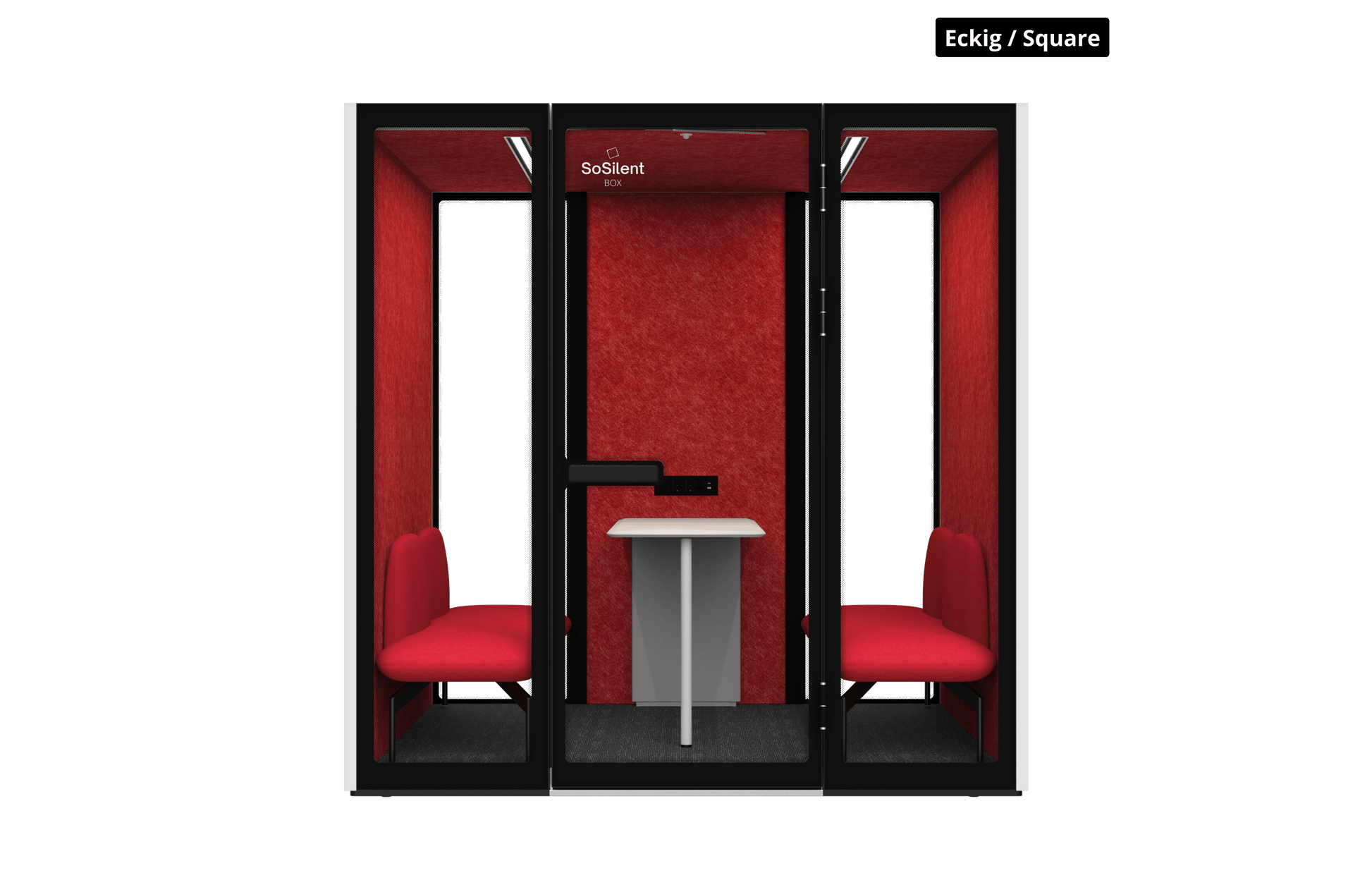 Urban L1³ – Meetingbox für 4 Personen - SoSilent Box