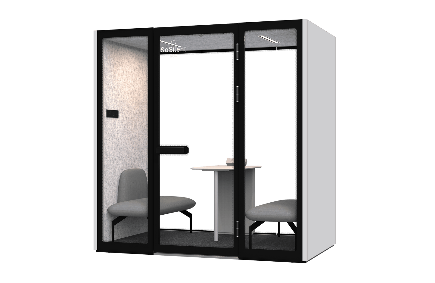 Urban L1³ – Meetingbox für 4 Personen - SoSilent Box