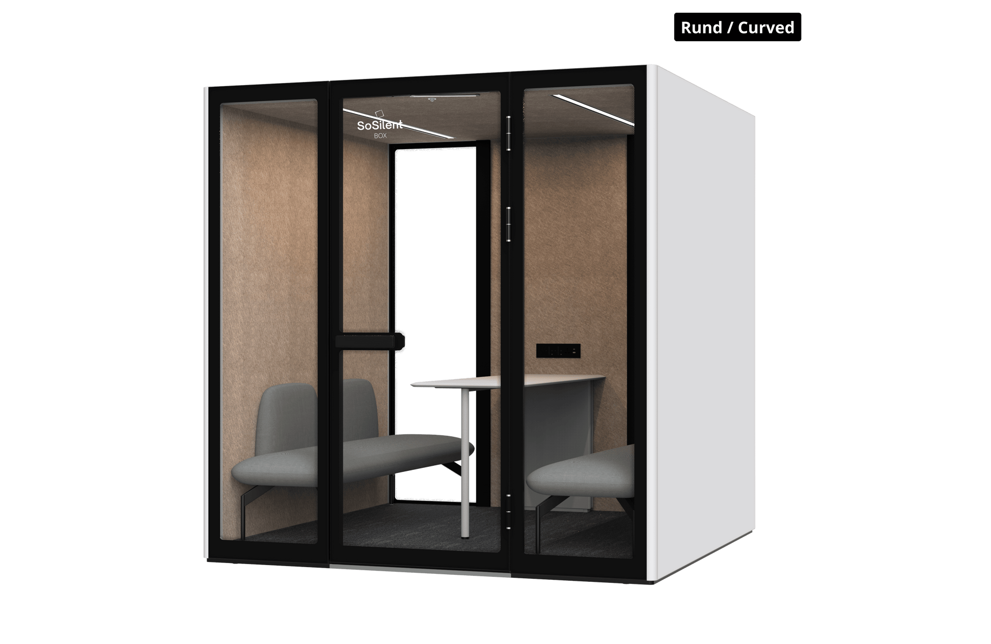 Urban L1³ – Meetingbox für 4 Personen - SoSilent Box