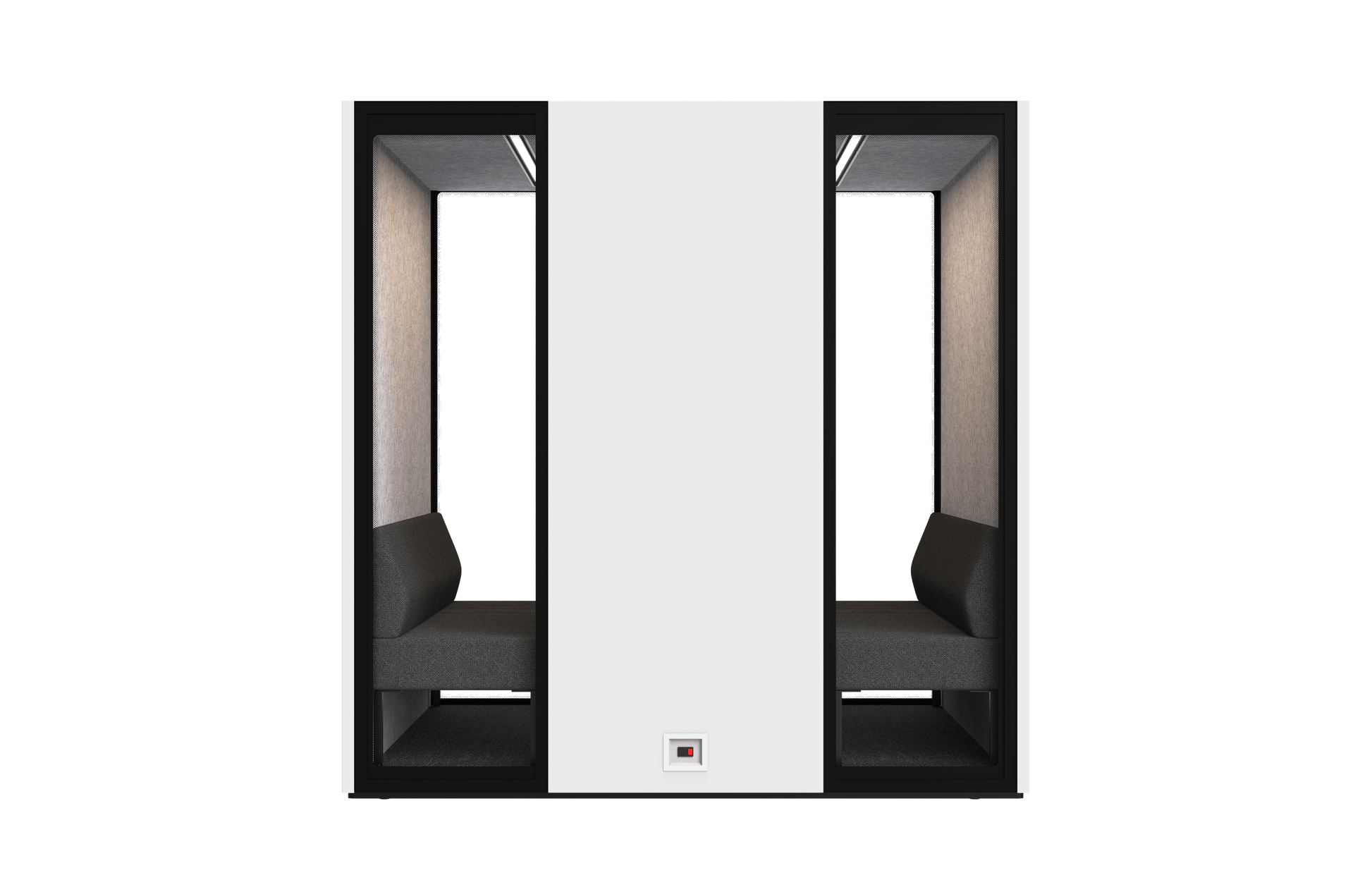 Urban L2³ barrierefrei – DIN - 18040 - konforme Meetingbox für 4 - 5 Personen - SoSilent Box