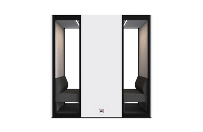 Urban L2³ barrierefrei – DIN - 18040 - konforme Meetingbox für 4 - 5 Personen - SoSilent Box