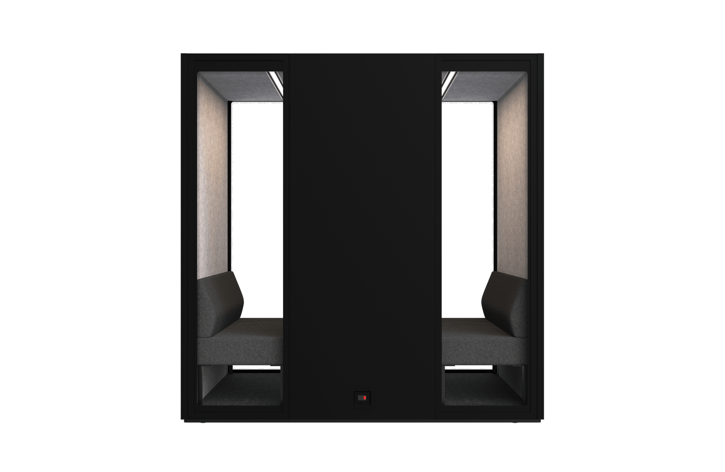 Urban L2³ barrierefrei – DIN - 18040 - konforme Meetingbox für 4 - 5 Personen - SoSilent Box