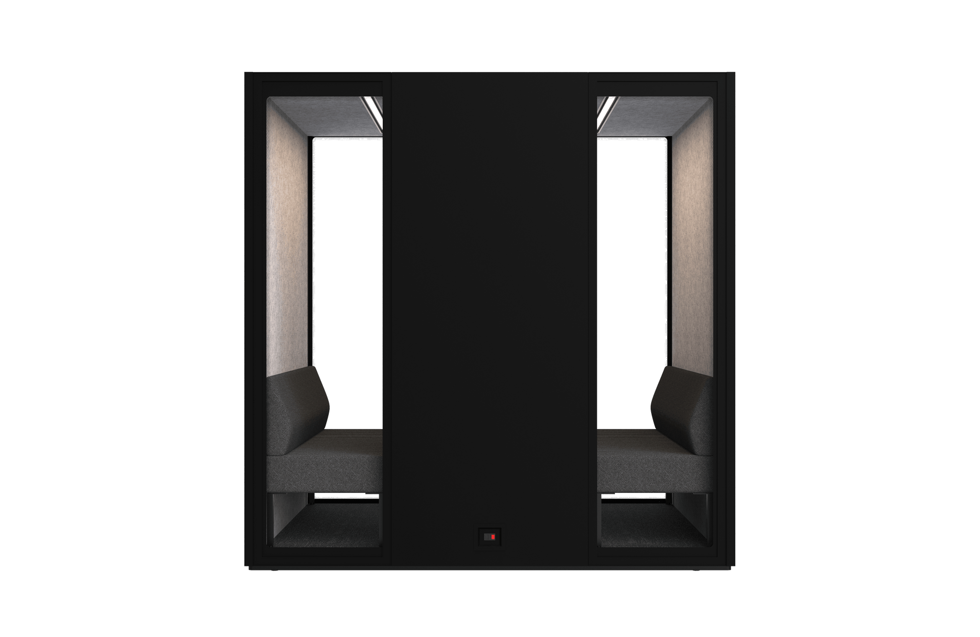 Urban L2³ barrierefrei – DIN - 18040 - konforme Meetingbox für 4 - 5 Personen - SoSilent Box