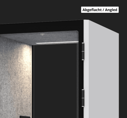 Urban L2³ barrierefrei – DIN - 18040 - konforme Meetingbox für 4 - 5 Personen - SoSilent Box