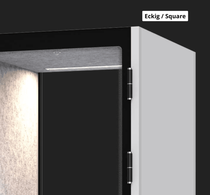 Urban L2³ barrierefrei – DIN - 18040 - konforme Meetingbox für 4 - 5 Personen - SoSilent Box