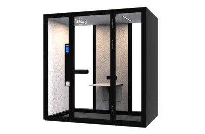 Urban L2³ barrierefrei – DIN - 18040 - konforme Meetingbox für 4 - 5 Personen - SoSilent Box