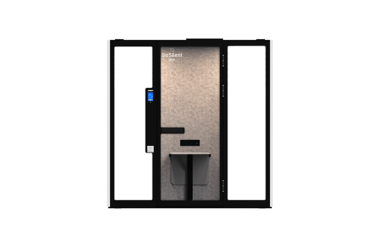 Urban L2³ barrierefrei – DIN - 18040 - konforme Meetingbox für 4 - 5 Personen - SoSilent Box