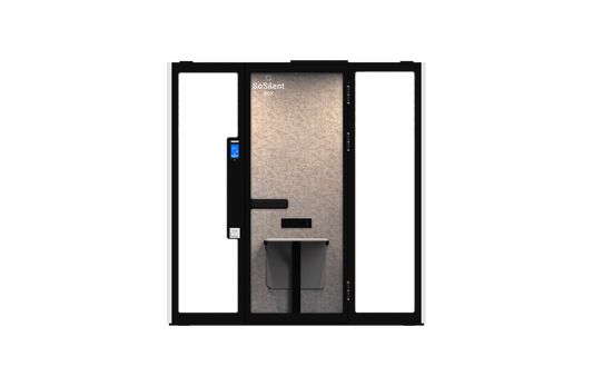 Urban L2³ barrierefrei – DIN - 18040 - konforme Meetingbox für 4 - 5 Personen - SoSilent Box