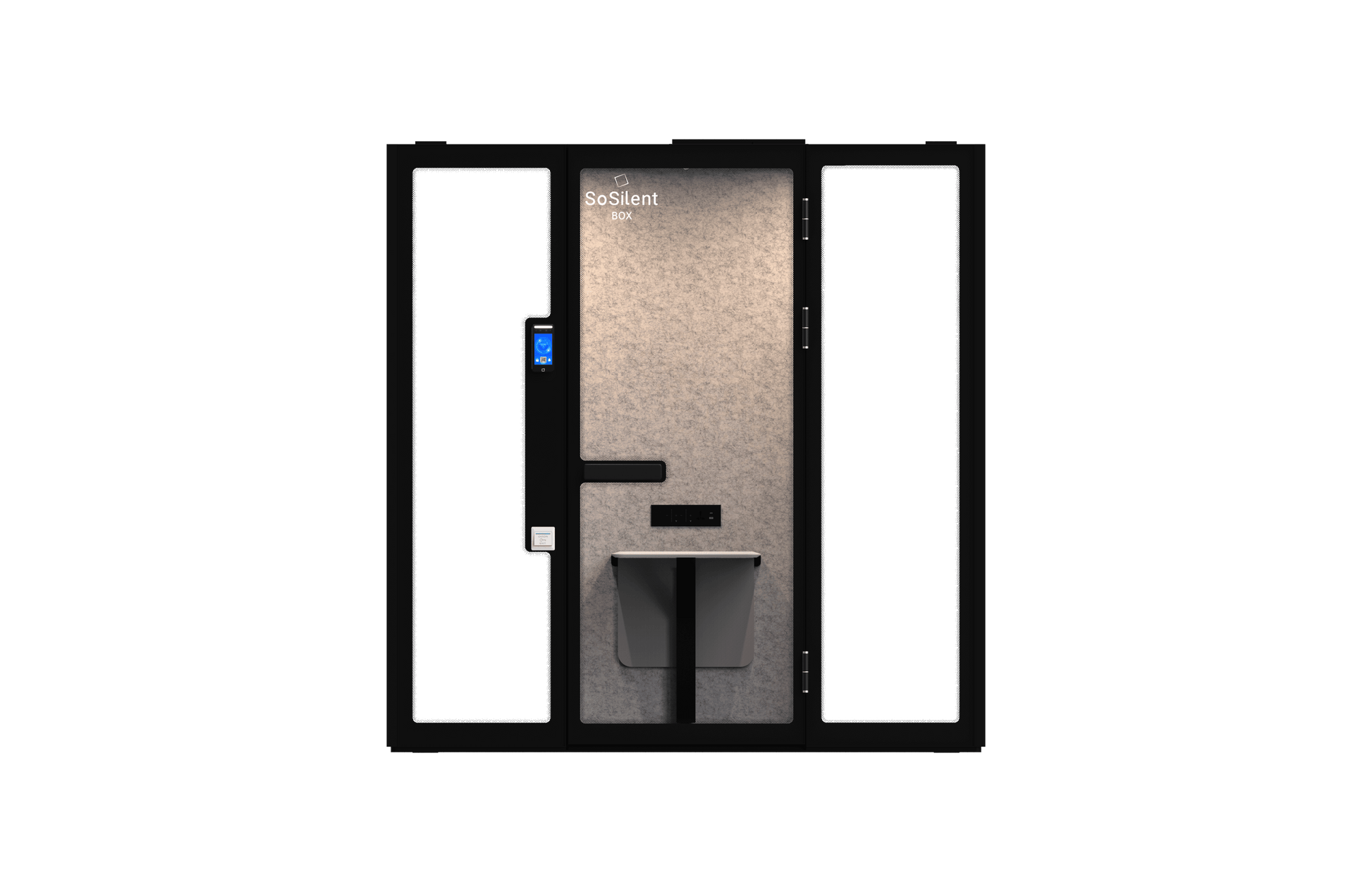 Urban L2³ barrierefrei – DIN - 18040 - konforme Meetingbox für 4 - 5 Personen - SoSilent Box