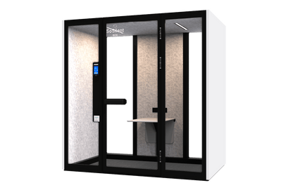 Urban L2³ barrierefrei – DIN - 18040 - konforme Meetingbox für 4 - 5 Personen - SoSilent Box