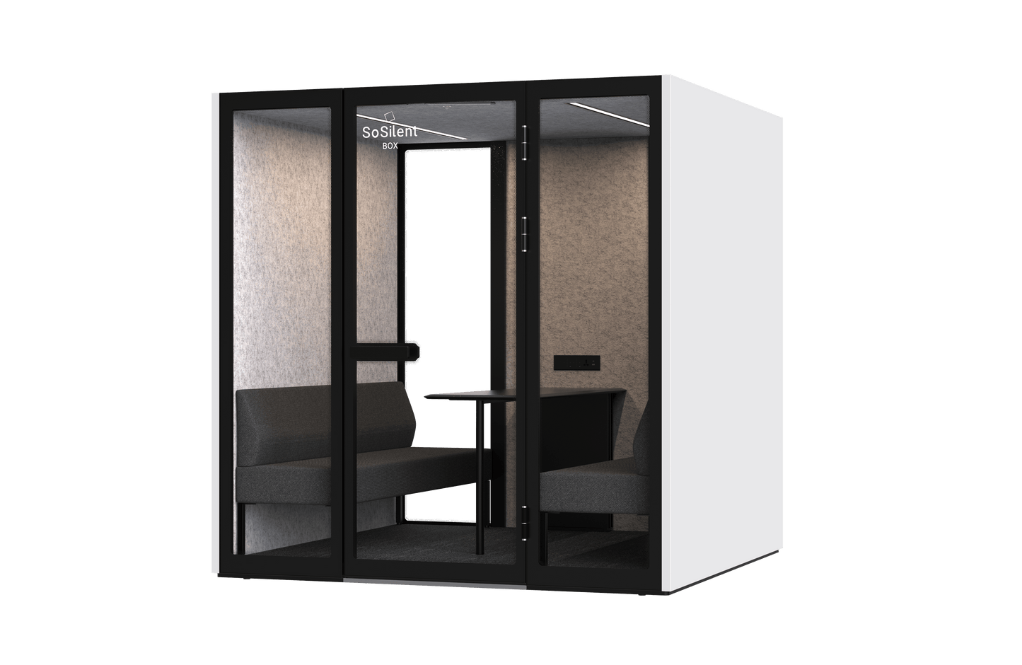 Urban L2³ – Meetingbox für bis zu 6 Personen - SoSilent Box