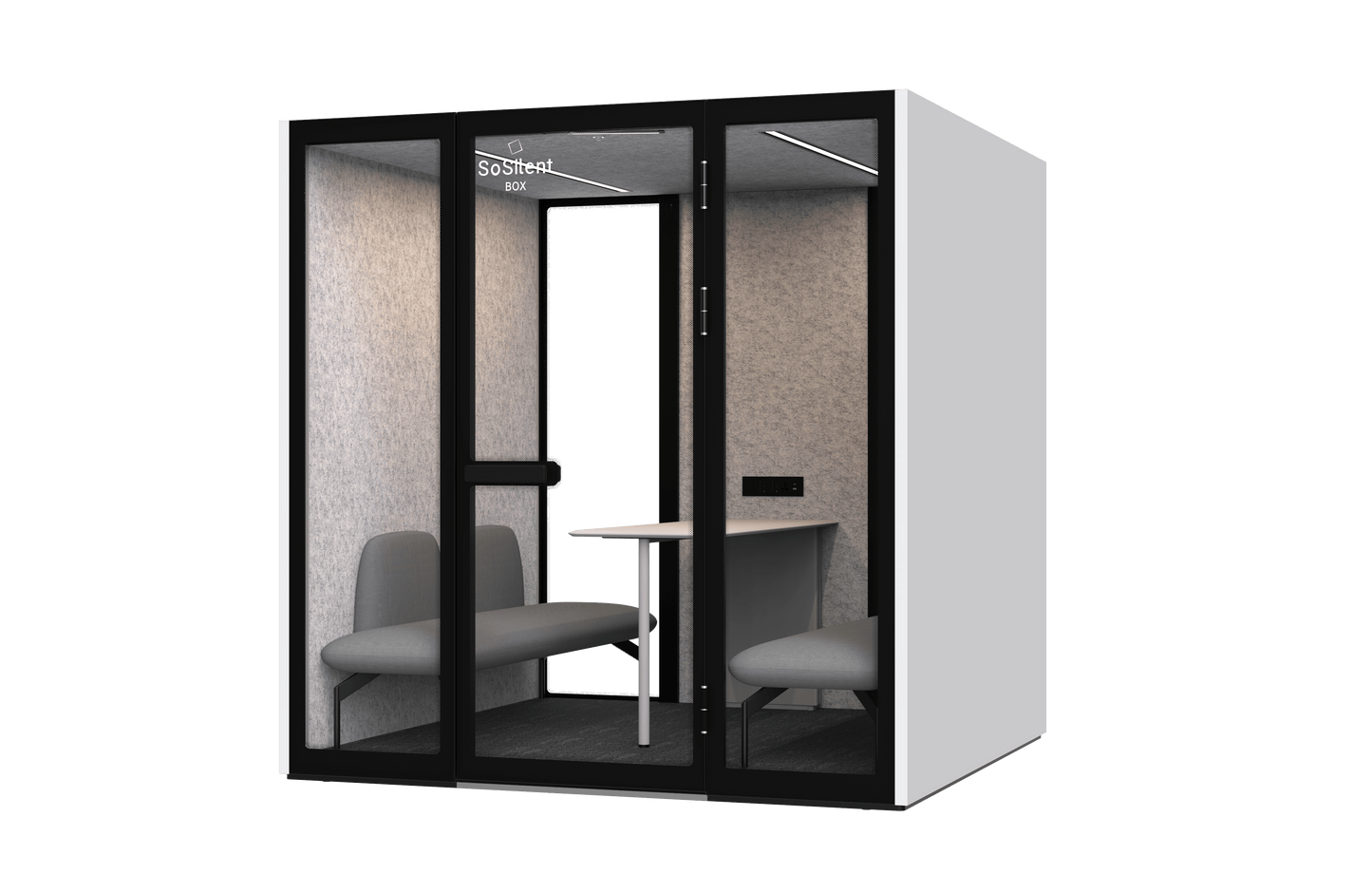 Urban L2³ – Meetingbox für bis zu 6 Personen - SoSilent Box