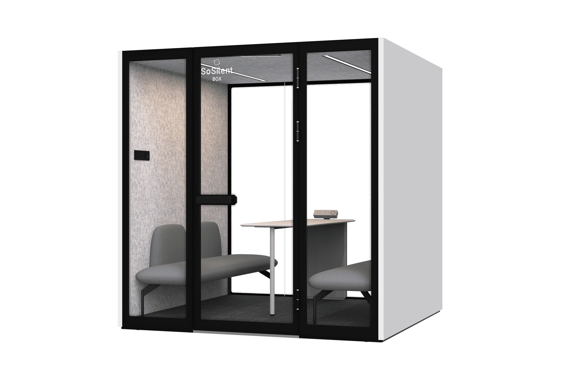 Urban L2³ – Meetingbox für bis zu 6 Personen - SoSilent Box