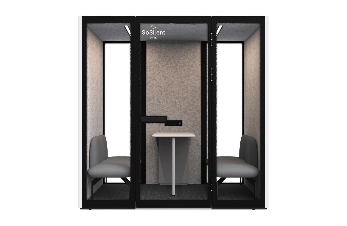 Urban L2³ – Meetingbox für bis zu 6 Personen - SoSilent Box