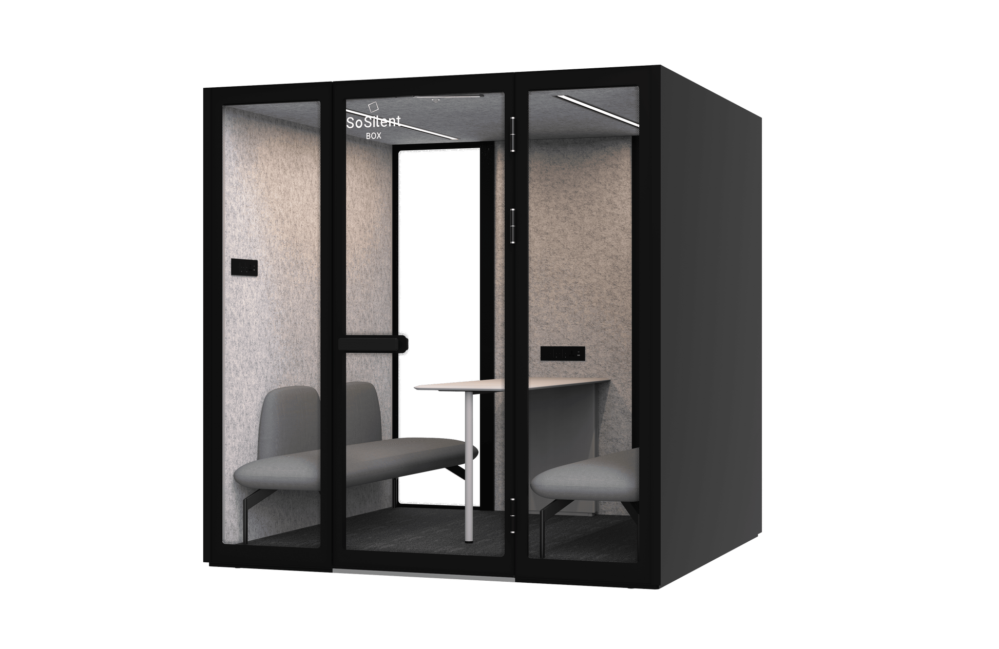 Urban L2³ – Meetingbox für bis zu 6 Personen - SoSilent Box