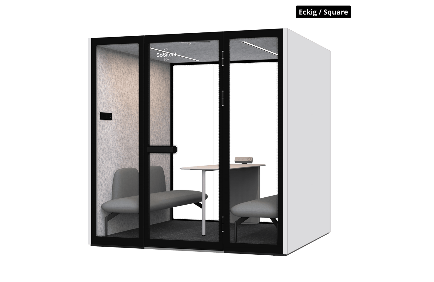 Urban L2³ – Meetingbox für bis zu 6 Personen - SoSilent Box