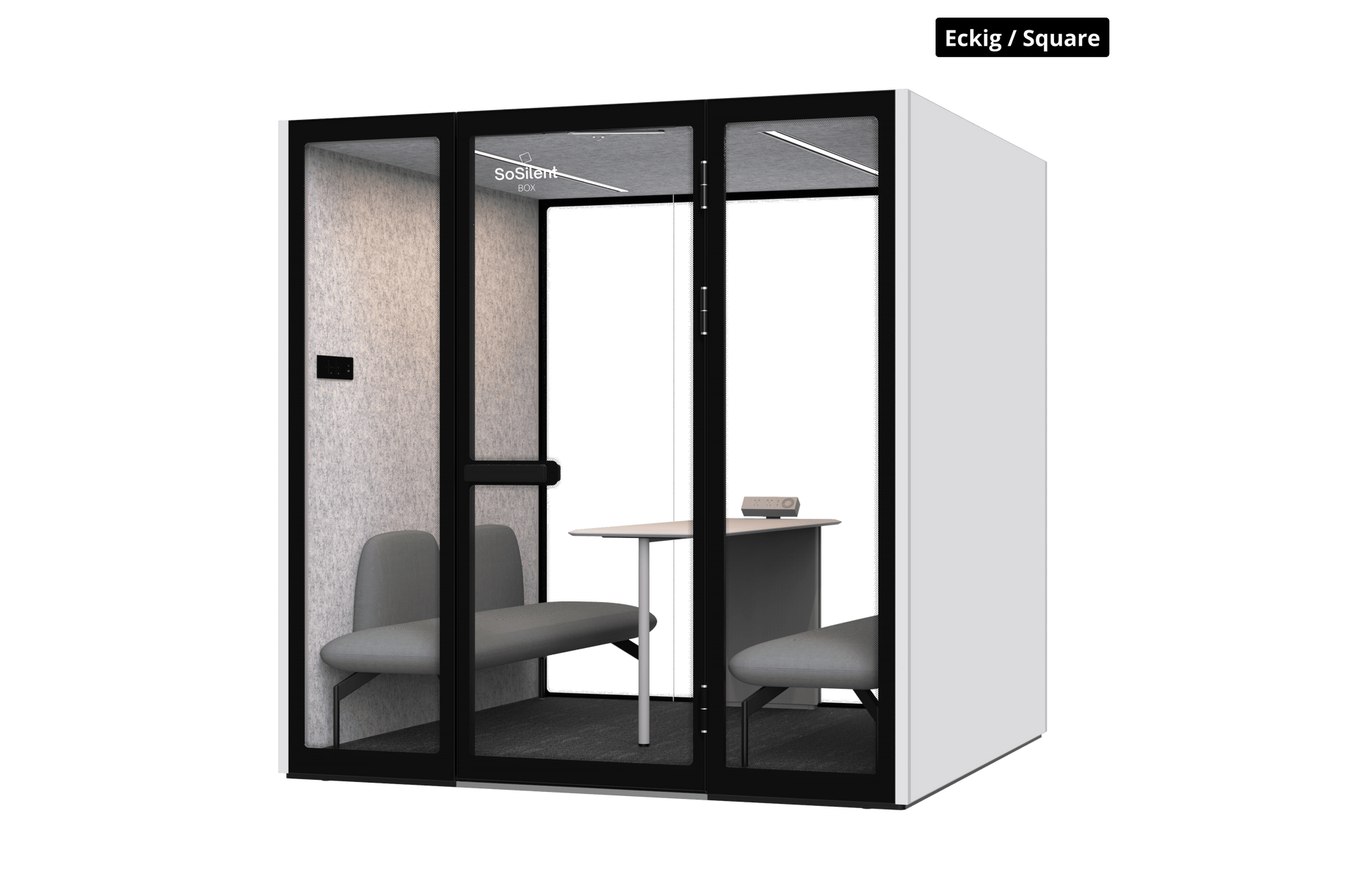 Urban L2³ – Meetingbox für bis zu 6 Personen - SoSilent Box