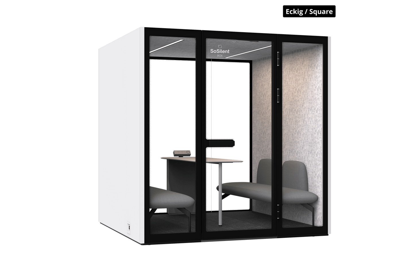 Urban L2³ – Meetingbox für bis zu 6 Personen - SoSilent Box