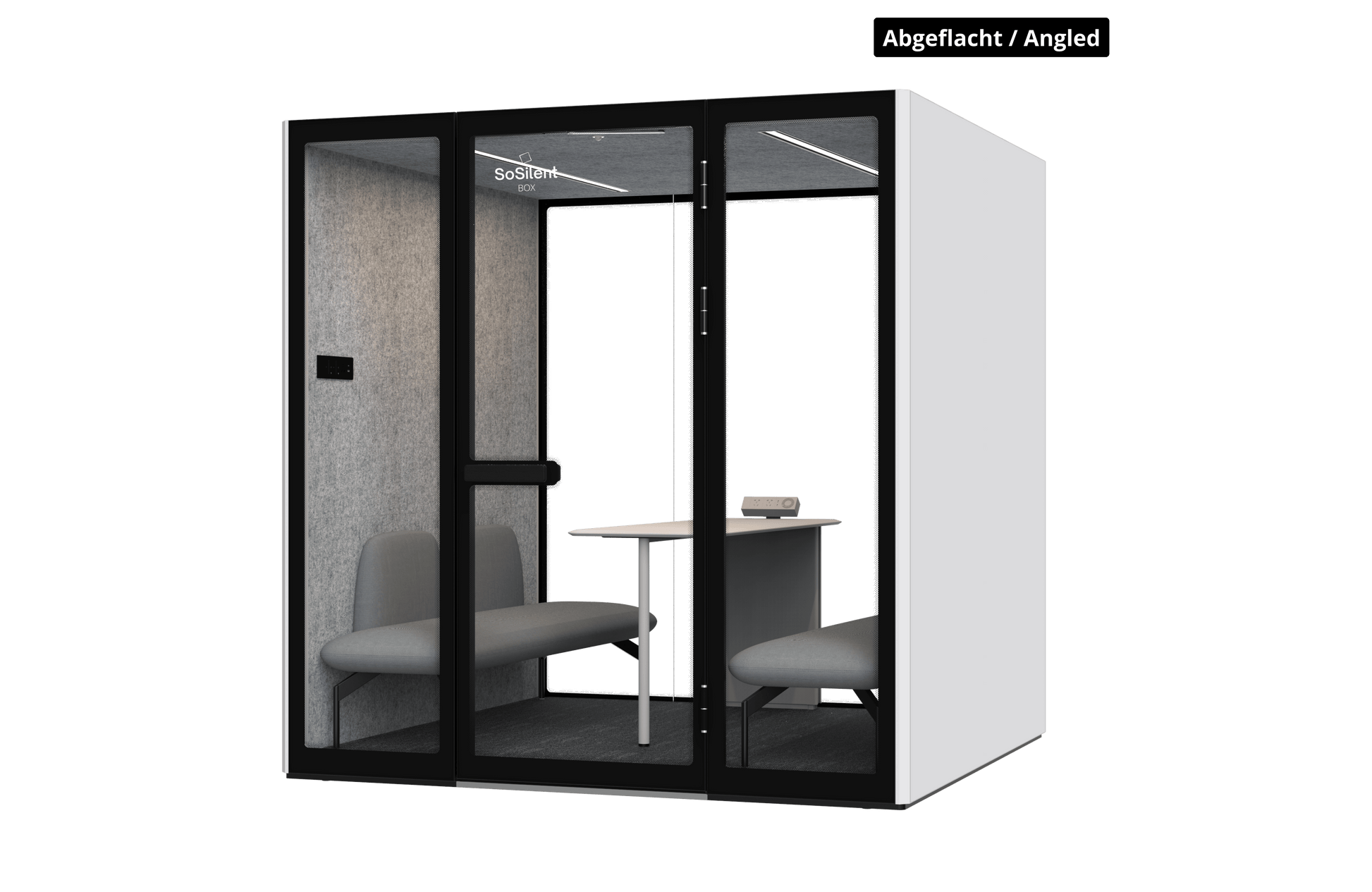 Urban L2³ – Meetingbox für bis zu 6 Personen - SoSilent Box