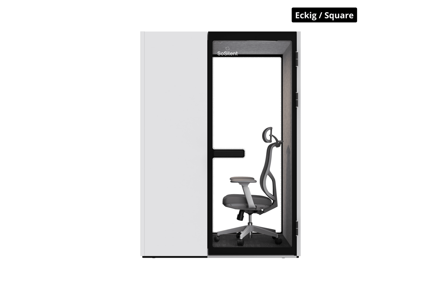 Urban M1³ "barrierefrei" – Arbeitsplatzbox für 1 Person - SoSilent Box